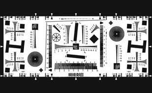 ISO12233分辨率測(cè)試卡